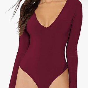 FOREVER 21 LONG SLEEVE BODYSUIT